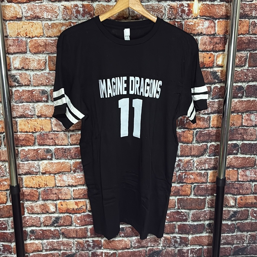 Imagine Dragons Band Tour tee shirt 11 Live and Tell men’s medium cotton tshirt